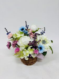 シルクフラワー仏花アレンジメント